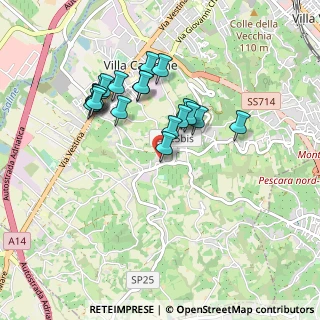 Mappa Strada Comunale Cona della Stella, 65015 Montesilvano Colle PE, Italia (0.855)