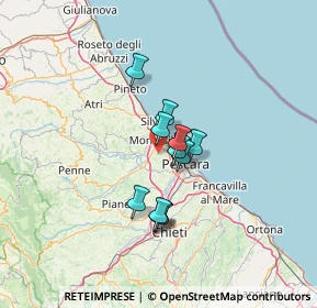 Mappa Strada Comunale Cona della Stella, 65015 Montesilvano Colle PE, Italia (9.35909)