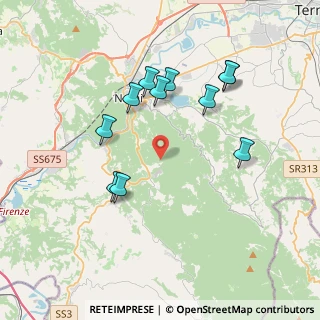 Mappa Strada di Itieli, 05035 Narni TR, Italia (3.82909)