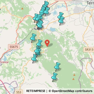Mappa Strada di Itieli, 05035 Narni TR, Italia (4.759)