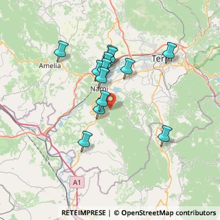 Mappa Strada di Itieli, 05035 Narni TR, Italia (6.62846)