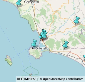 Mappa Zona Industriale Topaie, 58015 Orbetello GR, Italia (23.21467)