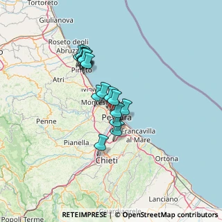 Mappa Via Aspromonte, 65123 Pescara PE, Italia (10.93824)