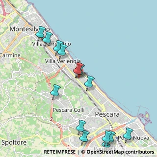 Mappa Via Aspromonte, 65123 Pescara PE, Italia (2.63286)