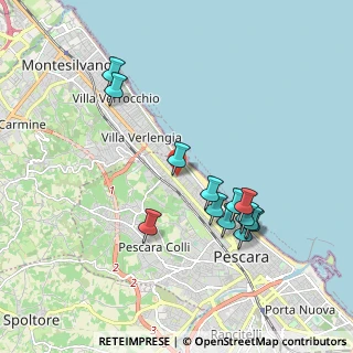 Mappa Via Aspromonte, 65123 Pescara PE, Italia (1.94538)