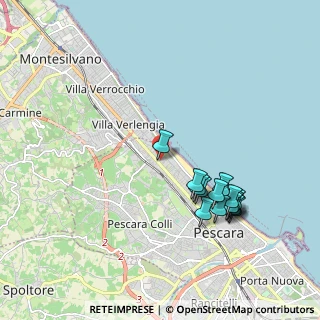 Mappa Via Aspromonte, 65123 Pescara PE, Italia (2.06)