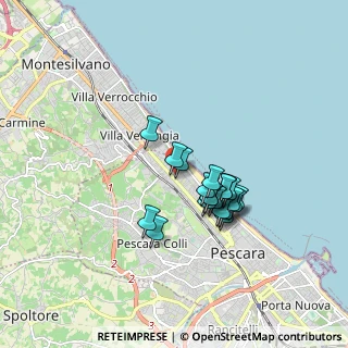 Mappa Via Aspromonte, 65123 Pescara PE, Italia (1.424)