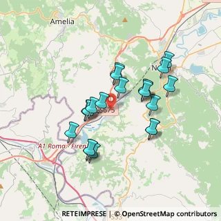 Mappa Strada di Vagno, 05035 Narni TR, Italia (3.241)