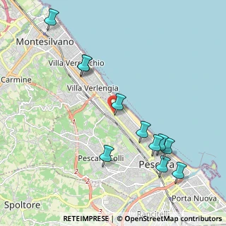 Mappa Via Filippo Corridoni, 65123 Pescara PE, Italia (2.41273)