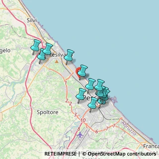Mappa Via Filippo Corridoni, 65123 Pescara PE, Italia (3.34308)