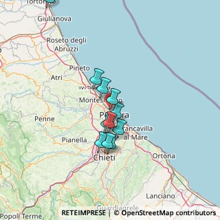 Mappa Via Solferino, 65123 Pescara PE, Italia (11.62182)