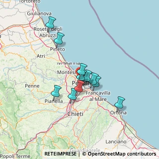 Mappa Via Solferino, 65123 Pescara PE, Italia (10.42167)