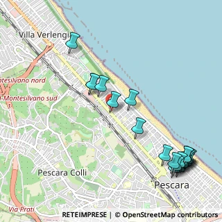 Mappa Via Solferino, 65123 Pescara PE, Italia (1.4005)