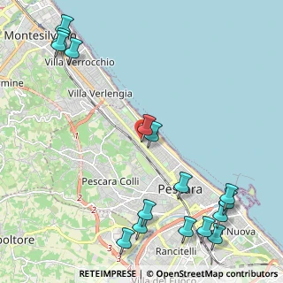 Mappa Via Solferino, 65123 Pescara PE, Italia (3.09)