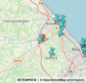 Mappa Contrada Tesoro, 65015 Montesilvano PE, Italia (5.93308)