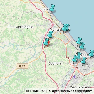 Mappa Contrada Tesoro, 65015 Montesilvano PE, Italia (5.23727)