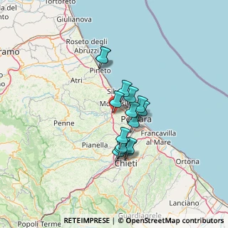 Mappa Contrada Tesoro, 65015 Montesilvano PE, Italia (10.24467)