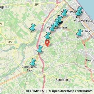 Mappa Contrada Tesoro, 65015 Montesilvano PE, Italia (2.35176)