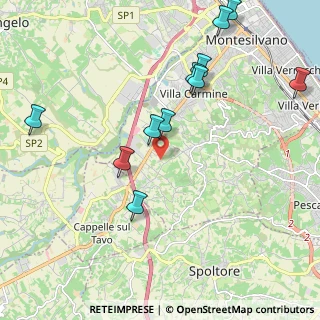 Mappa Contrada Tesoro, 65015 Montesilvano PE, Italia (2.40727)