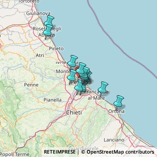 Mappa Via Luigi Settembrini, 65123 Pescara PE, Italia (9.62308)