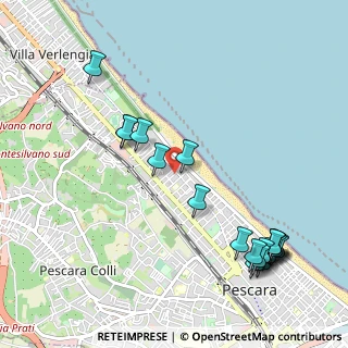 Mappa Via Luigi Settembrini, 65123 Pescara PE, Italia (1.32)