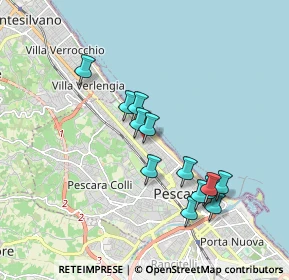 Mappa Via Luigi Settembrini, 65123 Pescara PE, Italia (1.77231)