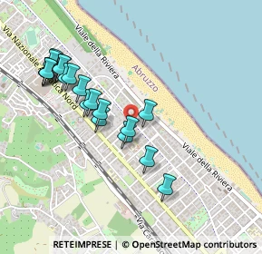 Mappa Via Luigi Settembrini, 65123 Pescara PE, Italia (0.508)