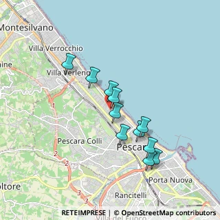 Mappa Via Luigi Settembrini, 65123 Pescara PE, Italia (1.62091)