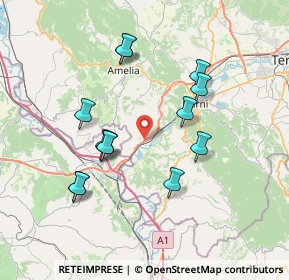 Mappa Via Ortana Vecchia, 05035 Narni TR, Italia (7.37615)