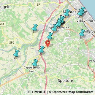 Mappa Contrada fosso nono, 65015 Montesilvano PE, Italia (2.44944)