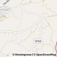 Mapa Penna in Teverina