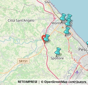 Mappa A14, 65010 Cappelle Sul Tavo PE, Italia (5.96636)