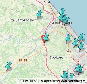 Mappa A14, 65010 Cappelle Sul Tavo PE, Italia (6.44647)