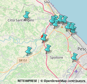 Mappa A14, 65010 Cappelle Sul Tavo PE, Italia (4.11231)