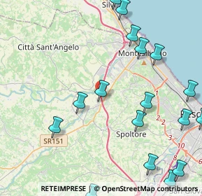 Mappa A14, 65010 Cappelle Sul Tavo PE, Italia (5.98222)