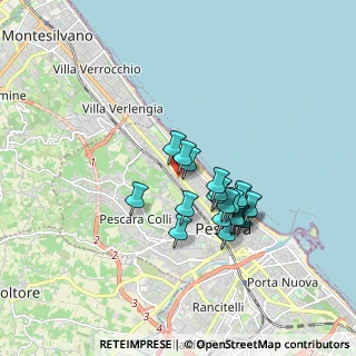 Mappa Via Giuseppe di Vittorio, 65124 Pescara PE, Italia (1.4855)