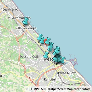 Mappa Viale John Fitzgerald Kennedy, 65123 Pescara PE, Italia (1.56316)