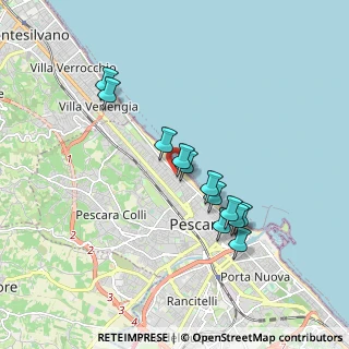 Mappa Viale John Fitzgerald Kennedy, 65123 Pescara PE, Italia (1.63583)