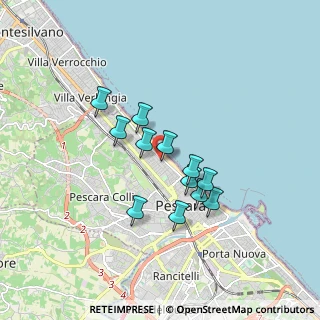 Mappa Viale John Fitzgerald Kennedy, 65123 Pescara PE, Italia (1.42083)