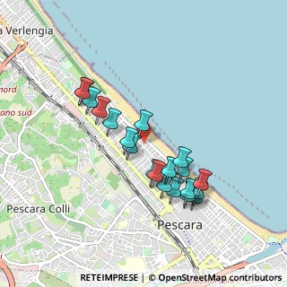 Mappa Viale John Fitzgerald Kennedy, 65123 Pescara PE, Italia (0.8725)