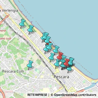 Mappa Viale John Fitzgerald Kennedy, 65123 Pescara PE, Italia (0.8855)