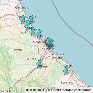 Mappa Via Castellamare Adriatico, 65123 Pescara PE, Italia (12.91909)