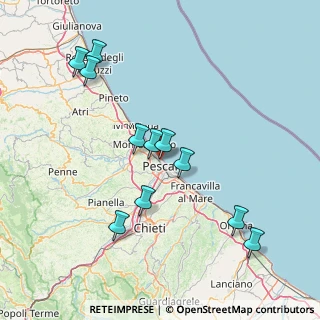 Mappa Via Castellamare Adriatico, 65123 Pescara PE, Italia (16.33545)