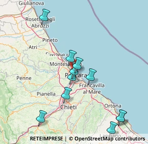 Mappa Via Castellamare Adriatico, 65123 Pescara PE, Italia (16.84182)