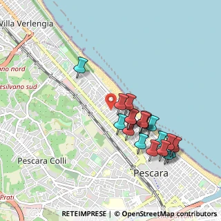 Mappa Via Castellamare Adriatico, 65123 Pescara PE, Italia (0.9905)