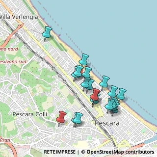 Mappa Via Castellamare Adriatico, 65123 Pescara PE, Italia (0.939)