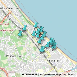 Mappa Via Castellamare Adriatico, 65123 Pescara PE, Italia (0.6115)
