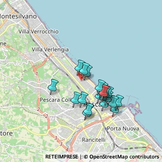 Mappa Via Castellamare Adriatico, 65123 Pescara PE, Italia (1.616)