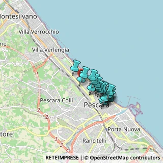 Mappa Via Castellamare Adriatico, 65123 Pescara PE, Italia (1.234)