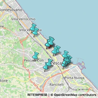 Mappa Via Castellamare Adriatico, 65123 Pescara PE, Italia (1.41053)